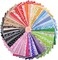 Precut Fabric, 56 pcs/lot Top Cotton 9.8" x 9.8" (25cm x 25cm) Squares Patchwork